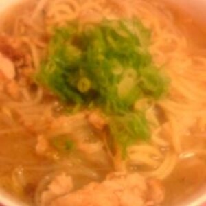 コクたっぷり☆豆乳ごま味噌ベジラーメン